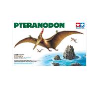 TAMIYA 60204 1:35 Dinosaur Pteranodon Plastic Kit Model Making Faithful Replica Detailed Kit Craft Hobby Assembly, Molded Color