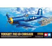 Tamiya TAM60327 1/32 Vought F4U-1D Corsair Plastic Model Airplane Kit, Multicolor