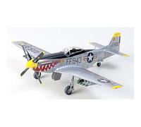 TAMIYA 300060754-1:72 F-51D Mustang North American, Aviation, Military Aircraft, Standing Model, Faithful Replica, Plastic Kit, Crafts, Model Kit, Assembly, Unpainted