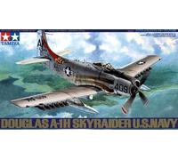Tamiya 300061058-1:48 WWII USN Douglas A1-H Skyraider