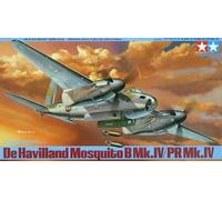 Tamiya de Havilland Mosquito B Mk IV Aircraft 1:48 Military Plastic Model Assembly Kit