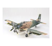 Tamiya Douglas A-1J Skyraider U.S. Air Force Plane Model Kit Scale 1:48 61073