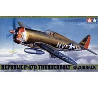 TAMIYA 61086 P47 D Thunderbolt Razorback 1:48 Aircraft Model Kit