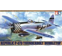 TAMIYA 61090 P-47D Thunderbolt Bubbletop 1:48 Aircraft Model Kit