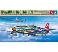 TAMIYA - 1:48 Japan Ki-61-Id Hien (Tony) Flzg., Faithful Replica, Plastic Kit, Crafts, Model Kit, Assembly, Unpainted