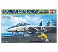 TAMIYA 61122 1:48 Grumman F-14A Tomcat (Late Model) Carrier Launch Set