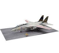 1:48 Gruman F-14A Tomcat with Carrier Launch model kit by Tamiya