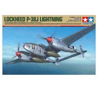 TAMIYA 61123 1:48 US P-38 J Lightning - Model Building, Plastic Kit, Hobby, Crafts, Gluing, Model Kit, Model, Assembly, Unpainted