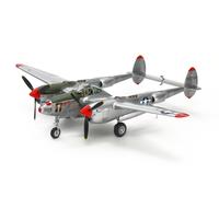 TAMIYA 61123 1:48 US P-38 J Lightning - Model Building, Plastic Kit, Hobby, Crafts, Gluing, Model Kit, Model, Assembly, Unpainted