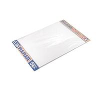 Tamiya 70122 plastic panel 0.3 mm, 5 pieces, 257 x 364 mm, white