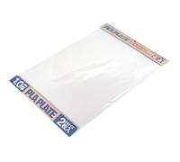 TAMIYA 70124 Plastic Plate 1.0 mm Pack of 2 257 x 364 mm White