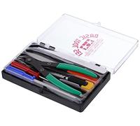 TAMIYA 74016 Basic Tool Set, Model Making Accessories, Craft Tool, Tweezers, Model Building Accessories, 300174016, S