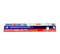 TAMIYA 300074069 File Flat 6 mm Wide for Plastic