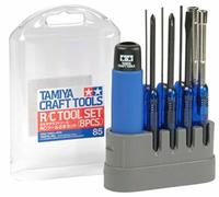 Tamiya 74085 Craft Tools R/C TOOL SET 8pcs.f/ Wheel-Change Super Handy Track