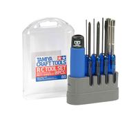 Tamiya RC Modelling Craft Hobby 8 Piece Tool Set Screwdriver Wrench 74085