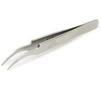 Tamiya Tools & Accessories - Hg Angled Tweezers Round Tip - 74108