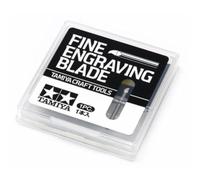 TAMIYA 74162 Engraving Blade 0.25 mm / 2 mm Shaft/Length 25 mm - Model Making Accessories, Craft Tools, Model Building Accessories