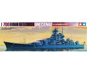 Tamiya 77520 German Battlecruiser Gneisenau Model Kit Scale 1:700