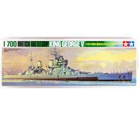 TAMIYA 77525 1:700 British Battleship King George V