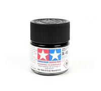 Tamiya Acrylic Mini X-18 Semi Gloss Black Paint