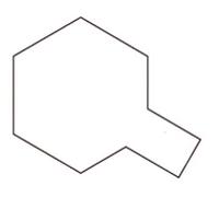 Tamiya 81786 Acrylic Mini XF-86 Flat Clear