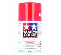 TAMIYA 85074 TS-74 Red Transparent/Clear Gloss. 100 ml Spray Paint for Plastic Model Making, Model Making and Craft Accessories, Spray Paint for Model Making, 75 ml