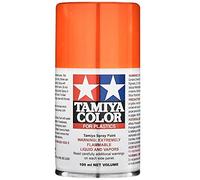 TAMIYA 85098 TS-98 Pure Orange Glossy 100 ml Spray Paint for Plastic Model Making, Model Making and Craft Accessories, Spray Paint for Model Making