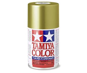 TAMIYA 86013 PS-13 Gold Polycarbonate Spray Paint for Plastic Model Making, Model Making and Craft Accessories, Spray Paints for Model Making
