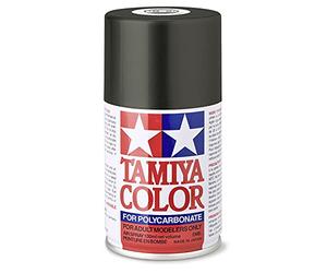 Tamiya 86023 PS-23 Gun Metal Grey Polycarbonate 100 ml - Spray Paint for Plastic Model Making, Model Making and Craft Accessories, Spray Paints for Model Making