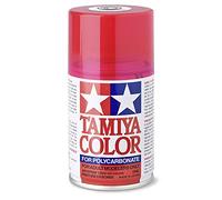TAMIYA 86037 PS-37 Translucent Red Polyc. 100 ml - Spray Paint for Plastic and RC Model Making, Model Making and Craft Accessories, Spray Paints for Model Making