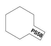 TAMIYA 86058 PS-58 Pearl Effect Clear Polycarbonate 100 ml - Spray Paint for Plastic Model Making, Model Making and Craft Accessories, Spray Paints for Model Making
