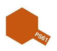 Tamiya PS-61 Polycarbonate Spray Paint 100ml Can Metallic Orange For Clear PC RC