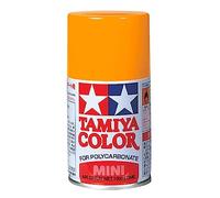 TAMIYA 86062 PS-62 Pure Orange Polycarbonate Spray Paint for Plastic Model Making, Model Making and Craft Accessories, Spray Paints for Model Making