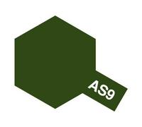 Tamiya 86509 Synthetic Spray AS9 Dark Green RAF (100ml) Modeling