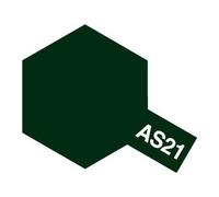 Tamiya 86521 Synthetic Spray AS21 Dark Green 2 IJN (100ml) Modeling