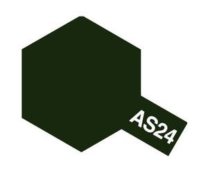 Tamiya 86524 Synthetic Spray AS24 Dark Green Luftwaffe (100ml) Modeling