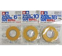 TAMIYA 87033 87034 87035 6mm 10mm 18mm refils