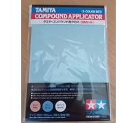 Tamiya 300087090 - Polishing Cloth Set, 3 Pieces, Pink/Blue/White