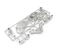 Tamiya 9006987 Chrome Painted E Parts for 59695 Wild One Blockhead RC Car Hop Up