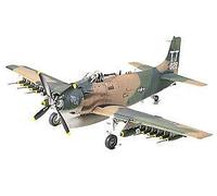 Tamiya Douglas A-1J Skyraider U.S. Air Force Plane Model Kit Scale 1:48 61073