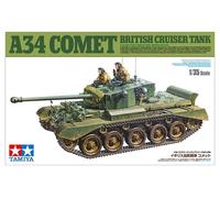 Tamiya 35380 1/35 BRITISH CRUISER TANK A34 COMET w/Assembly type tracks+2-Figure