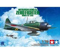 Tamiya 60785 Mitsibushi A6M3/3a Zero Fighter Model 22 Zeke (1:72 Scale)