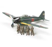 Tamiya TAM61108 1/48 Mitsubishi A6M3/3A (Zeke) Plastic Model Airplan (US IMPORT)
