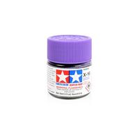 Tamiya Acrylic Mini X-16 Gloss Purple 10ml Paint Bottle