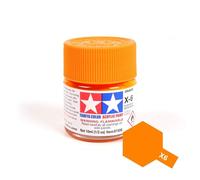 Tamiya Acrylic Mini X 6 Orange Tamiya Multicolor