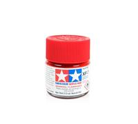Tamiya Acrylic Mini XF-7 Flat Red 10ml Paint Bottle