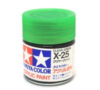 Tamiya Acrylic X25 Gloss Clear Green