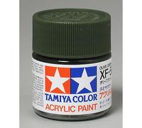 TAMIYA Acrylic XF58 Flat Olive Green TAM81358 Plastics Paint Acrylic