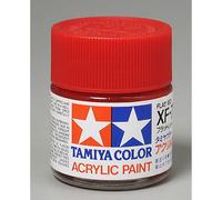 TAMIYA Acrylic XF7 Flat Red TAM81307 Plastics Paint Acrylic