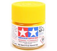 Tamiya Acrylics 10ml - XF-3 Flat Yellow